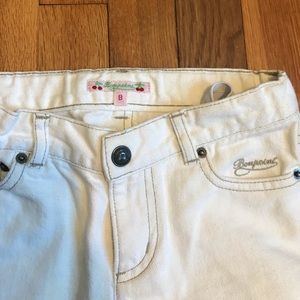 Bonpoint girl white jeans (size 8)